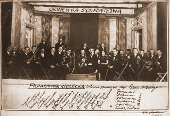 Orkiestra Symfoniczna zdjcie arch. z 1936 r.