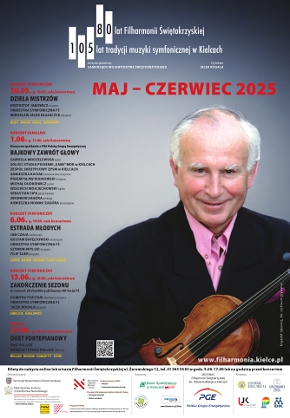 Afisz maj - czerwiec 2025