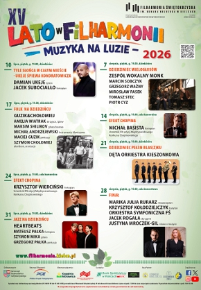 Afisz: Lato w Filharmonii